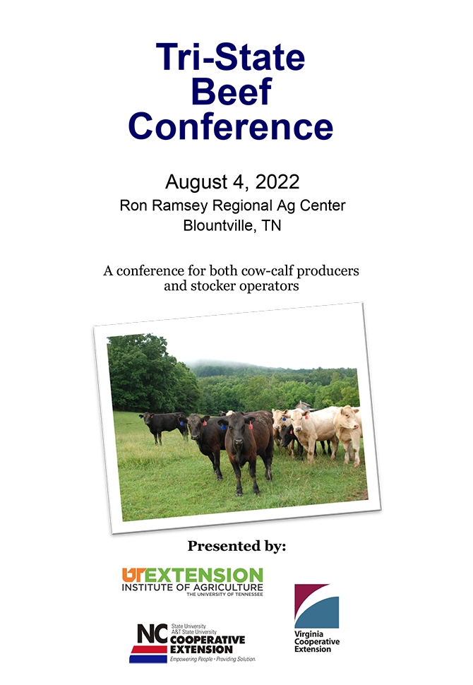 2022 Tri-State Beef Conference 8-4-2022 brochure image.